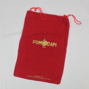 Pom D'Api 8x12 Red Double Drawstring Dustbag Pouch